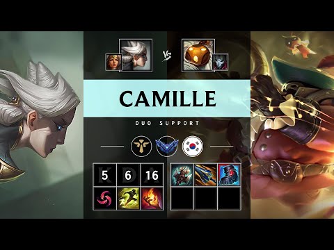 Camille Support vs Bard - KR Diamond Patch 25.17