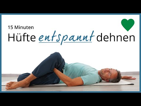 15 Minuten HÜFTE sanft DEHNEN 💚 mehr Beweglichkeit & Entspannung