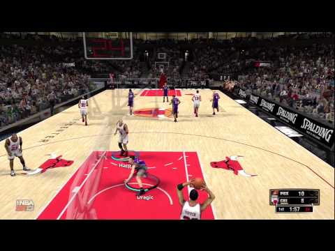 NBA 2k13 Jordan and the 95 Bulls busting Phoenix Suns Ass!!