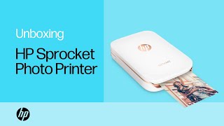 Unboxing and Setting Up the HP Sprocket Photo Printer | HP Sprocket Printers | HP Support