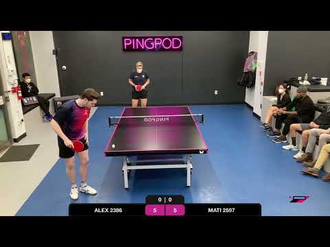 Matilda Ekholm vs Alex Averin | PINGPOD PRO LEAGUE Jan 17, 2022