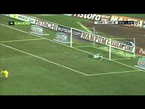 Serie A 2001-2002, day 14 Chievo - Lecce 2-1 (Marazzina, Cimirotic, Corini)