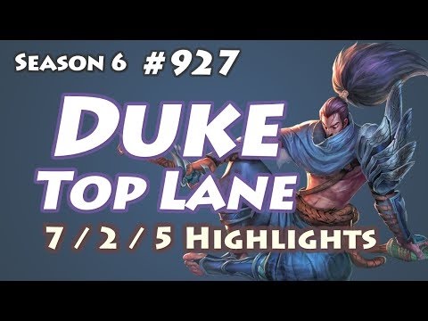 SKT T1 Duke - Yasuo vs Jayce - KR LOL SoloQ Highlights