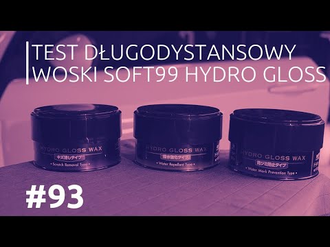 SOFT99 Hydro Gloss Wax Mark Prevention
