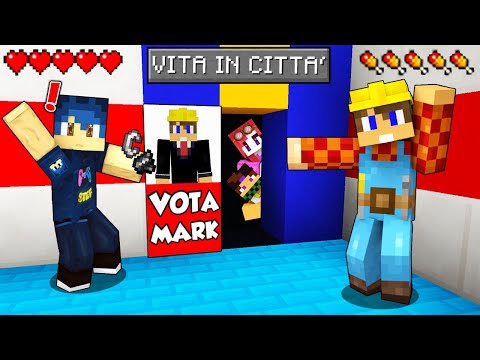 SFIDO I MIEI AMICI PER DIVENTARE SINDACO!! - VITA IN CITTA - Minecraft ITA