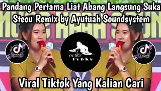 Download lagu DJ PANDANG PERTAMA LIHAT ABANG LANGSUNG SUKA | DJ STECU VERSI REMIX AYU TUAH SOUND VIRAL TIKTOK 2025 mp3
