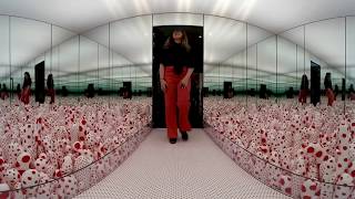 Experience “Yayoi Kusama: Infinity Mirrors” in 360 degrees
