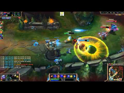 [LOL] Tristina with Leona vs Lucian with Bard