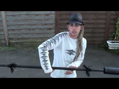 Contact Staff Tutorial - Reverse Fishtails - 1, 2 & 3 beat