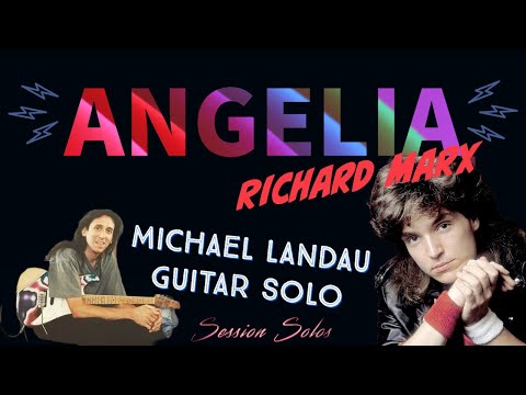 Michael Landau Guitar Solo / Video Demo - Angelia by Richard Marx