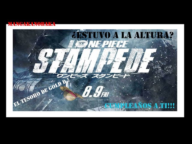 Vídeo relacionado con One Piece Estampida (novela) (Manga Novela)