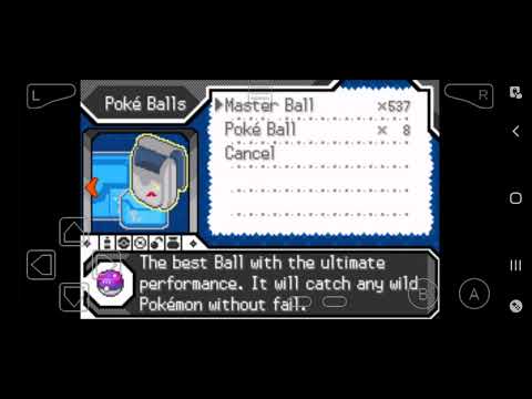 Pokemon Radical Red 4.0 Cheats Master Balls