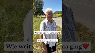Wie weit Opa für Oma ging ❤️ #siebenbürgen #rumänien #siebenbürgersachsen