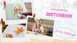 Derwent Inktense Pencils I Sketchbook Drawing EVERY DAY for 30 Days Straight Challenge!