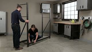 How to Assemble Gladiator® 77 Wide Heavy Duty Rack Garage Shelving