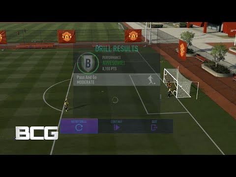 Fifa 21 Skill Games Ground Pass and Go