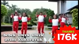 Download lagu Senam Anak.. Bebek Uwek Uwek Ayam Kukuruyuk mp3