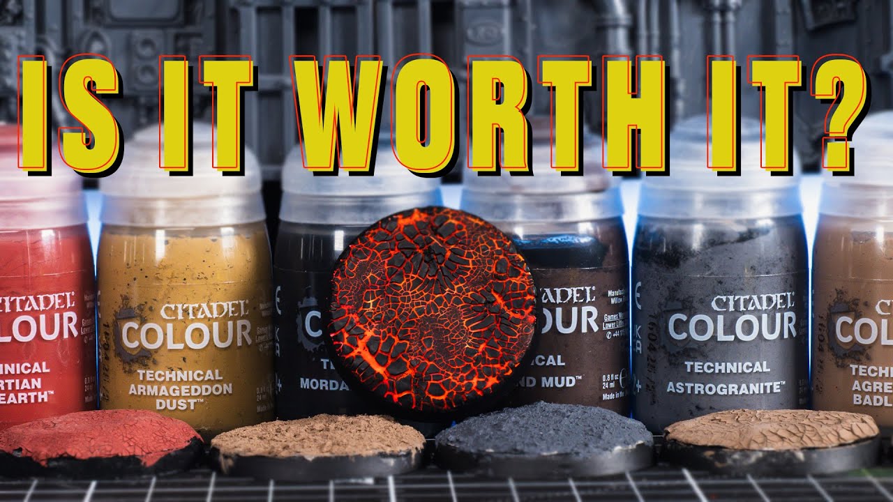 Are Warhammer Technical Paints bad?