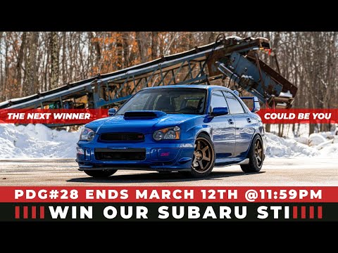 PRIME DRIVEN JDM Car Giveaway #28 - 2005 Subaru STI