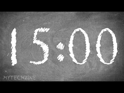15 Minute Silent Timer ⏰ with Alarm 🔔