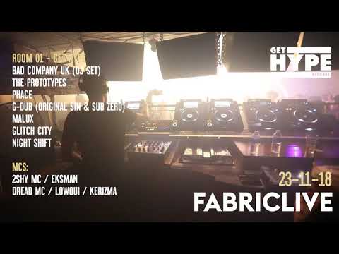 23/11 FABRICLIVE w/ GET HYPE, EPIDEMIK & FOUR 40 RECORDS