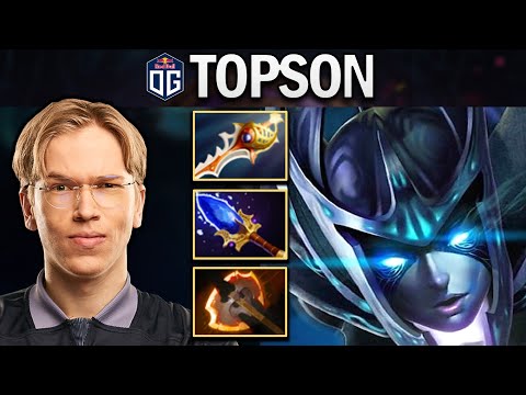 OG.TOPSON SMURF PHANTOM ASSASSIN - AGHANIMS BUILD - DOTA 2 GAMEPLAY
