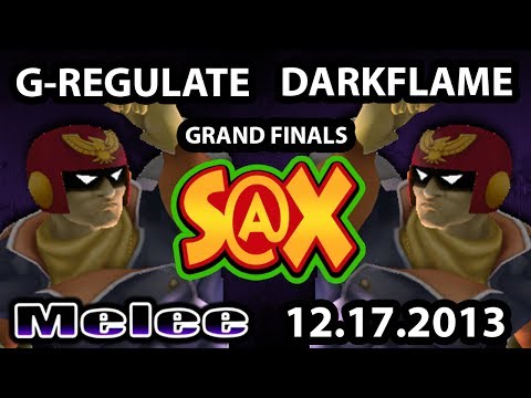 S@X Weekly - G-regulate (Captain Falcon) Vs. Darkflame (Captain Falcon) SSBM Grand Finals - Melee