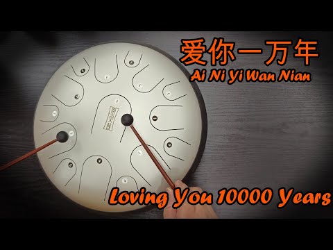 Ai Ni Yi Wan Nian《爱你一万年》【ANDY LAU】- Tank Drum Cover with Tabs