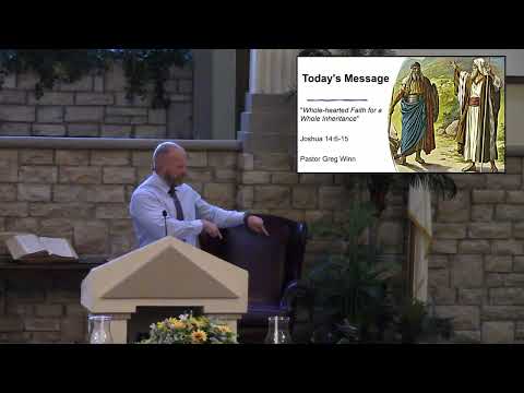 Whole-hearted Faith For A Whole Inheritance