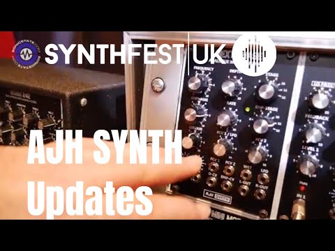 Synthfest 2018 - AJH Synth New Phaser and Other Modules