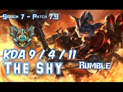 The Shy RUMBLE vs KENNEN Top - Patch 7.9 KR Ranked