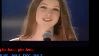 Learn Latin language by Hayley Westenra Pie Jesu English Latin Slovak LYRICS SUBTITLES