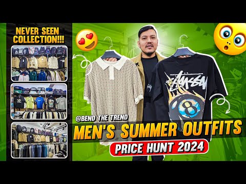 "Stylish Men's Summer Outfits Price Hunt 2024: Affordable Fashion Finds in Kathmandu!"Bend The Trend