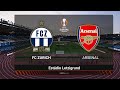 FC Zurich Vs Arsenal UEL Group Stage FIFA 22