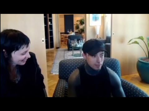 Ronnie Radke and Dana Dentata in a funny chair exchange mission on Kick livestream, 6/9/2025