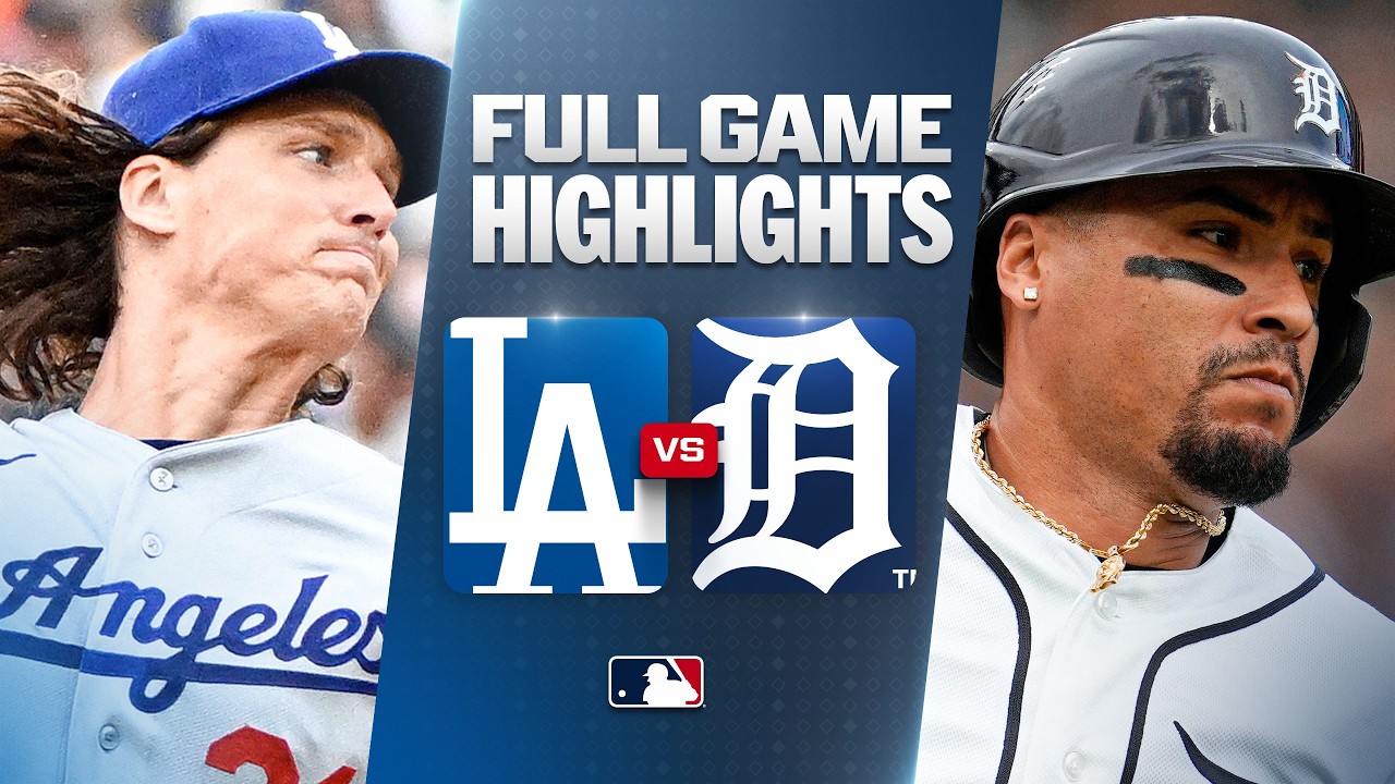 DODGERS vs. TIGERS: Official Full Game Highlights (August 30) | 2026 MLB Season