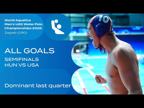 ALL GOALS | Semifinals | Day 7 | Hungary 🆚 United States of America | Dominant last quarter