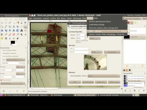 GIMP Videotutorial: Grafikformate für das Publizieren von Bildern Teil 1