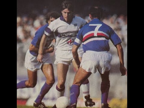 Sampdoria-Fiorentina 2-0 Serie A 84-85 5' Giornata 14/10/1984