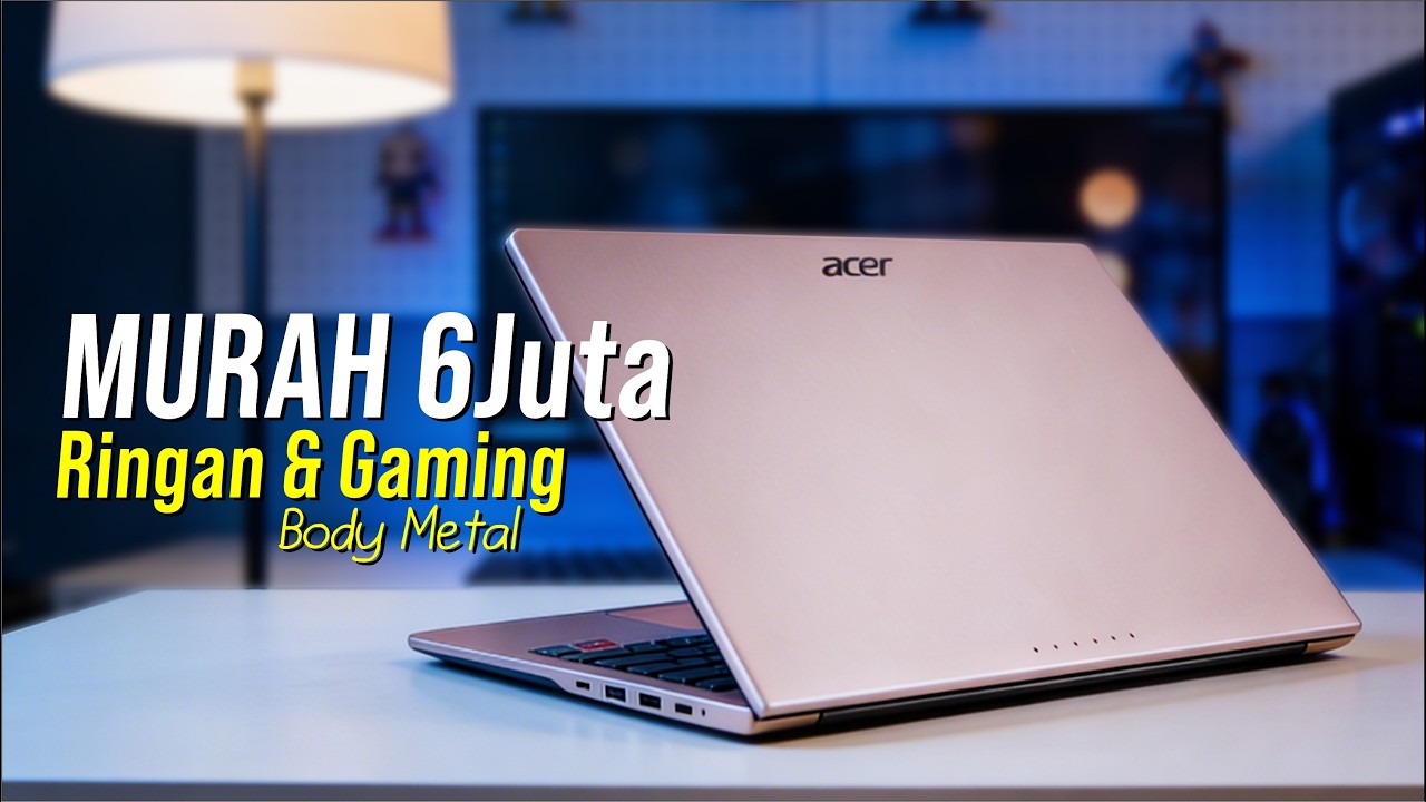 RYZEN ini lebih kenceng dari 7320U ~ Body Metal ~ FT ACER ASPIRE LITE 14 5300