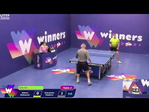 WINners CUP table 2  21.01  Ziakun Aleksandr - Kolomiets Vladimir 13:30