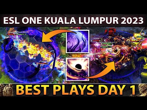 Dota 2 Best Plays of ESL One Kuala Lumpur 2023 - Day 1