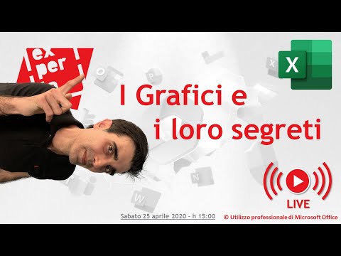 EXCEL: 📉 I GRAFICI: le basi e alcuni trucchi avanzati - DIRETTA #3