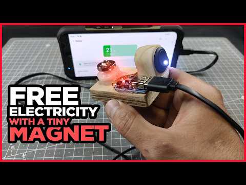 Infinite Electricity with This SPECIAL MAGNET