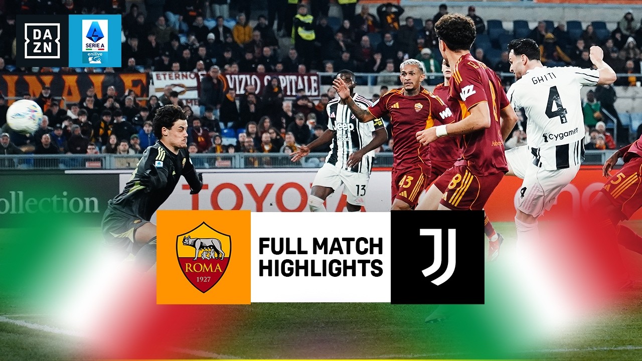 Roma vs. Juventus | Lega Serie A Highlights | Matchweek 27 | 2025-2026