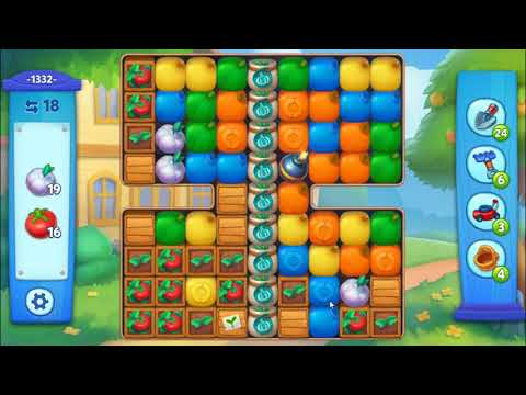 Farmscapes Level 1332 - NO BOOSTERS 🌻🚜🐔 | SKILLGAMING ✔️