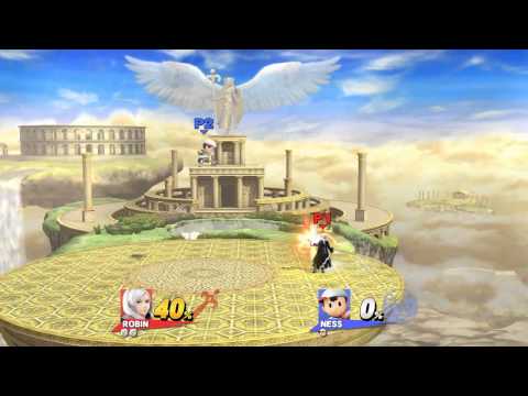 Super Smash Bros 4/WiiU ||JoKeR(Robin)vs Mr.Taquito(Ness)||