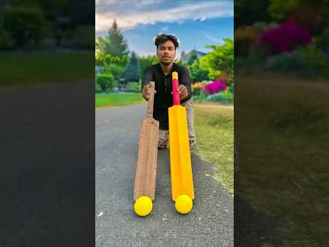 cricket bat 🏏 & bat ball unboxing and testing