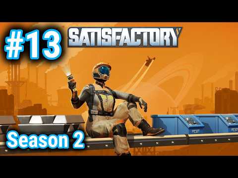 Satisfactory - Season 2 - Episode 13 - 2026 PS5 Gameplay - The Cave Of Spi- Cats... I Mean Cats...