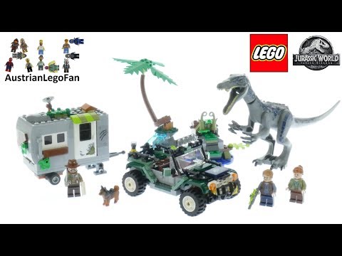 Vidéo LEGO Jurassic World 75935 : L'affrontement du baryonyx : la chasse au trésor